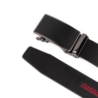 Men's Sliding Buckle Adjustable Leather Ratchet Belt Daily Haute