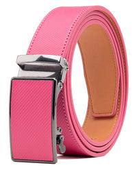 Men's Sliding Buckle Adjustable Leather Ratchet Belt Daily Haute