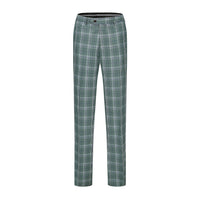 Men's Slim-Fit 2PC Check Double Breasted Plaid Suit Daily Haute