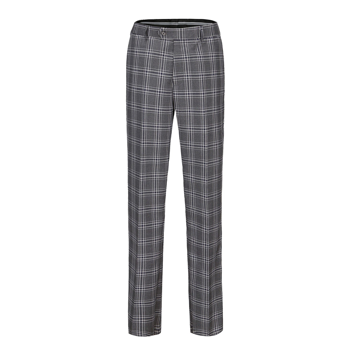 Men's Slim-Fit 3PC Glen Plaid Suit Daily Haute