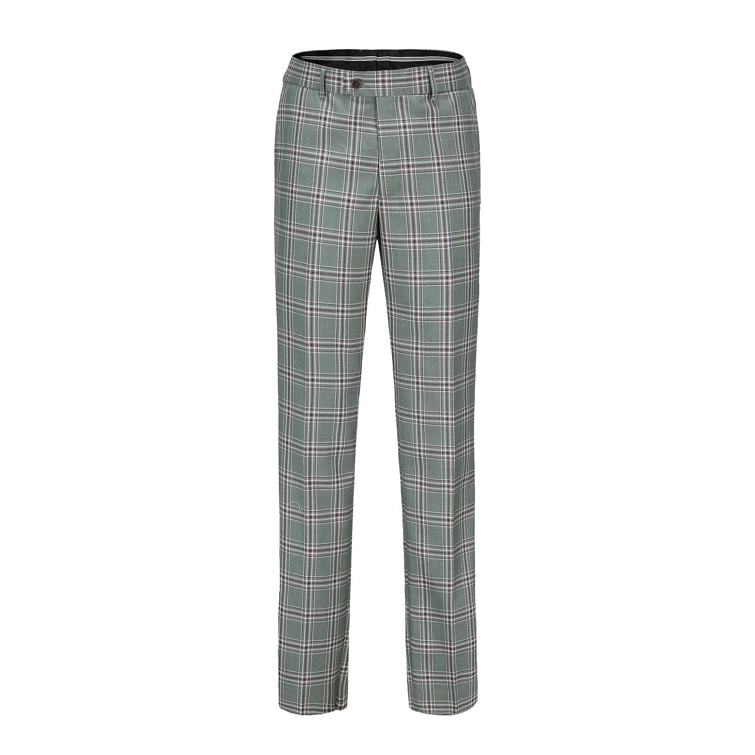 Men's Slim-Fit 3PC Glen Plaid Suit Daily Haute