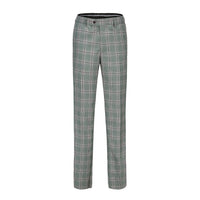 Men's Slim-Fit 3PC Glen Plaid Suit Daily Haute