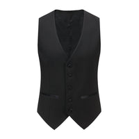 Men's Slim-Fit 3PC Satin Peak Lapel Tuxedo Daily Haute