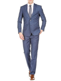 Men's Slim Fit Sharkskin 2 Piece Suit Daily Haute