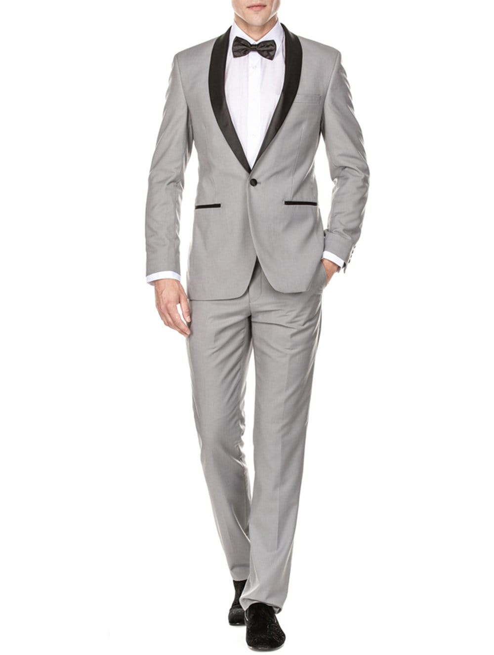 Men's Slim Fit Shawl Lapel Tuxedo Daily Haute