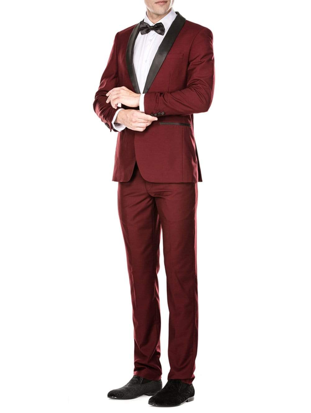 Men's Slim Fit Shawl Lapel Tuxedo Daily Haute