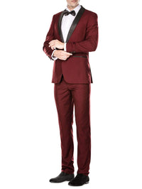 Men's Slim Fit Shawl Lapel Tuxedo Daily Haute