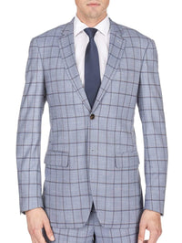 Men's Window Pane Slim Fit Suits Daily Haute