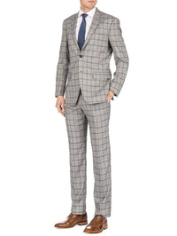 Men's Window Pane Slim Fit Suits Daily Haute