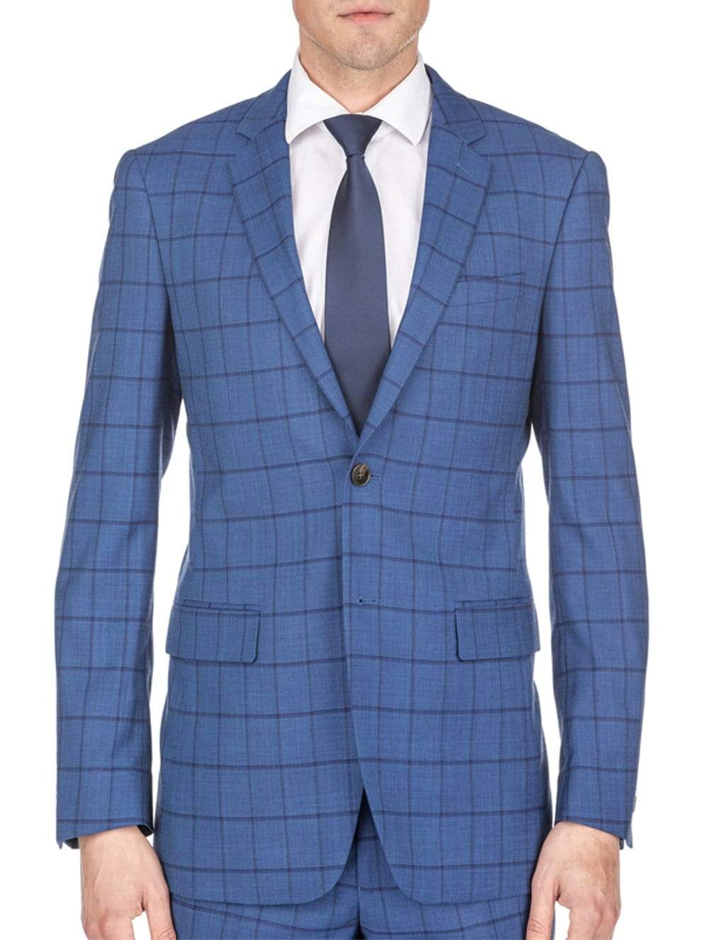 Men's Window Pane Slim Fit Suits Daily Haute