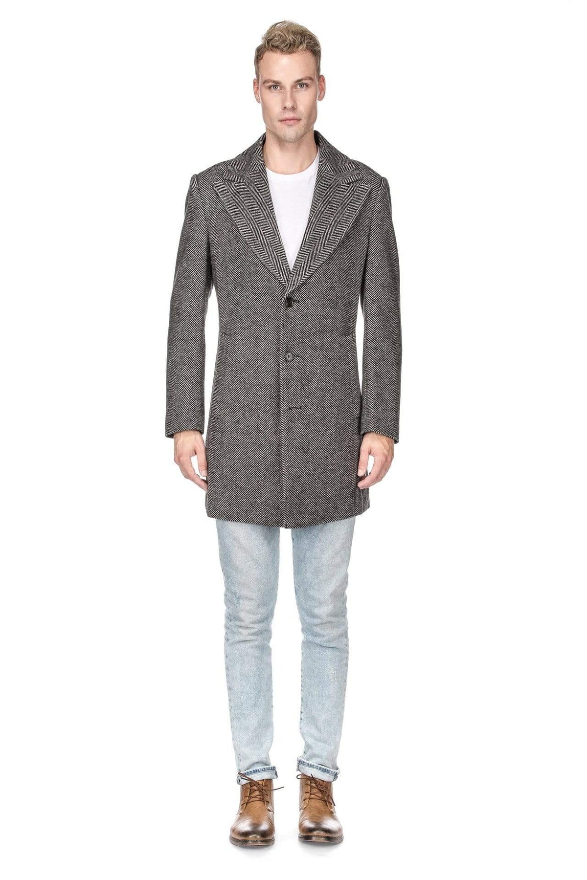 Braveman wool blend clearance coat