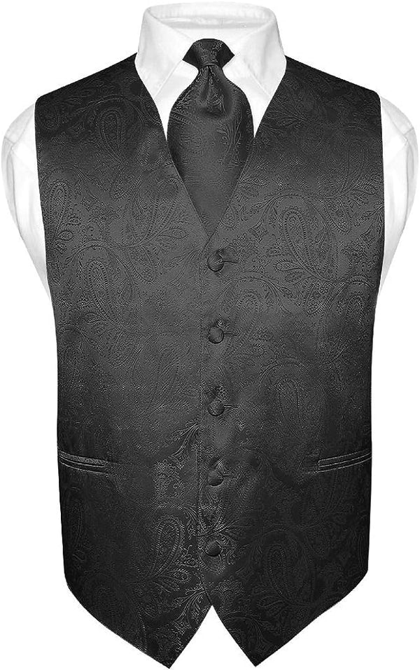 Paisley 2-Piece Vest and Tie Set