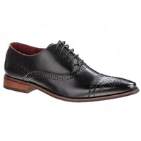 Signature Men's Brogue Cap Toe Dress Shoes Daily Haute