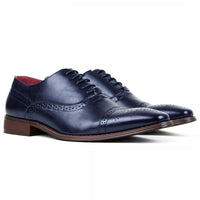 Signature Men's Brogue Cap Toe Dress Shoes Daily Haute