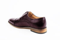 UV Signature Men's Cap Toe Brogue Lace-up Dress Shoes Daily Haute