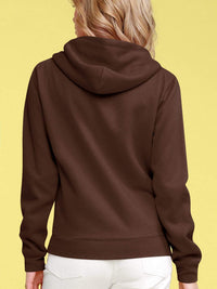 Women's Active Casual Zip-up Hoodie Long Sleeve Lightweight Sweatshirt Daily Haute