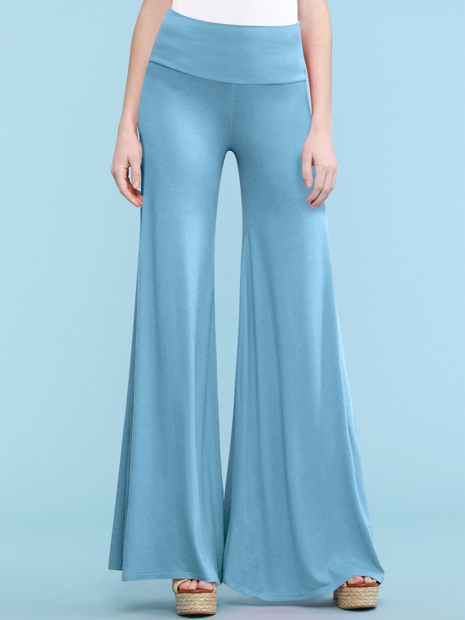 Women's Casual Comfy Wide Leg Palazzo Lounge Pants Daily Haute