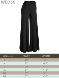 Women's Casual Comfy Wide Leg Palazzo Lounge Pants Daily Haute