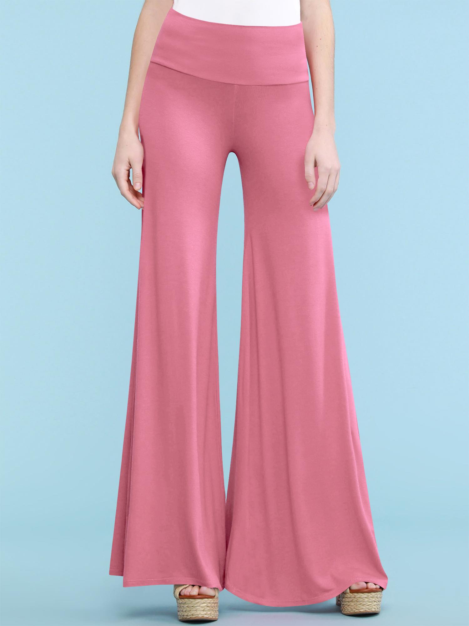 Women's Casual Comfy Wide Leg Palazzo Lounge Pants Daily Haute