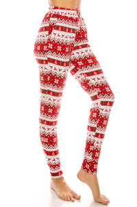 Women's Cozy Christmas Fleece-Lined 2-Piece Matching Jogger Sets Daily Haute