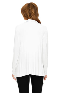 Women's Drape Front Open Cardigan Daily Haute