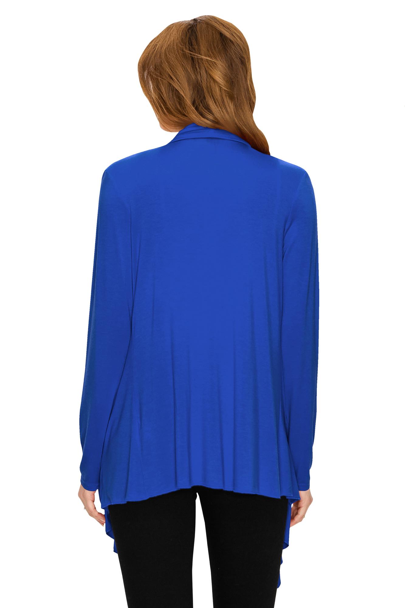 Women's Drape Front Open Cardigan Daily Haute