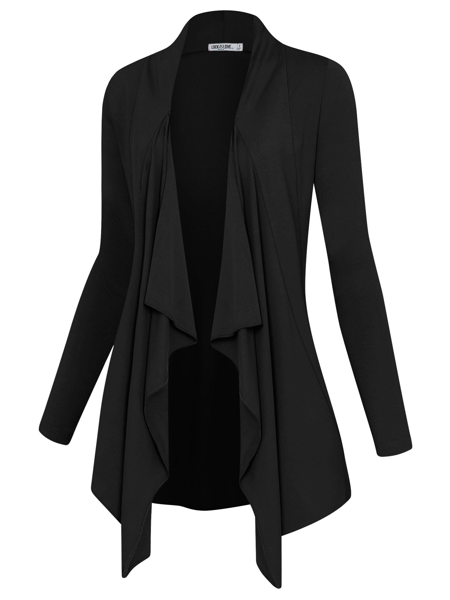 Women's Drape Front Open Cardigan Daily Haute