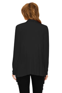 Women's Drape Front Open Cardigan Daily Haute