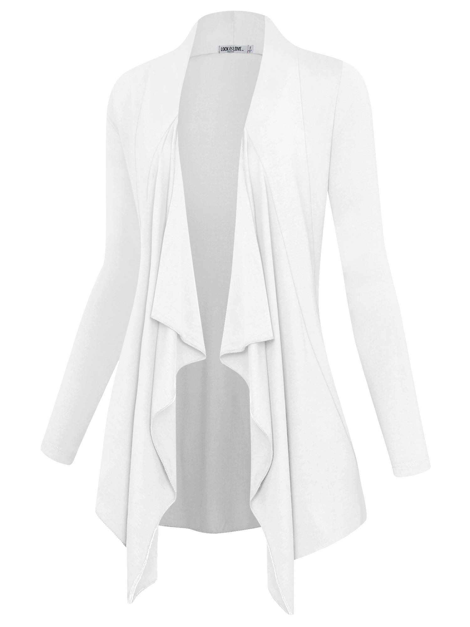 Women's Drape Front Open Cardigan Daily Haute