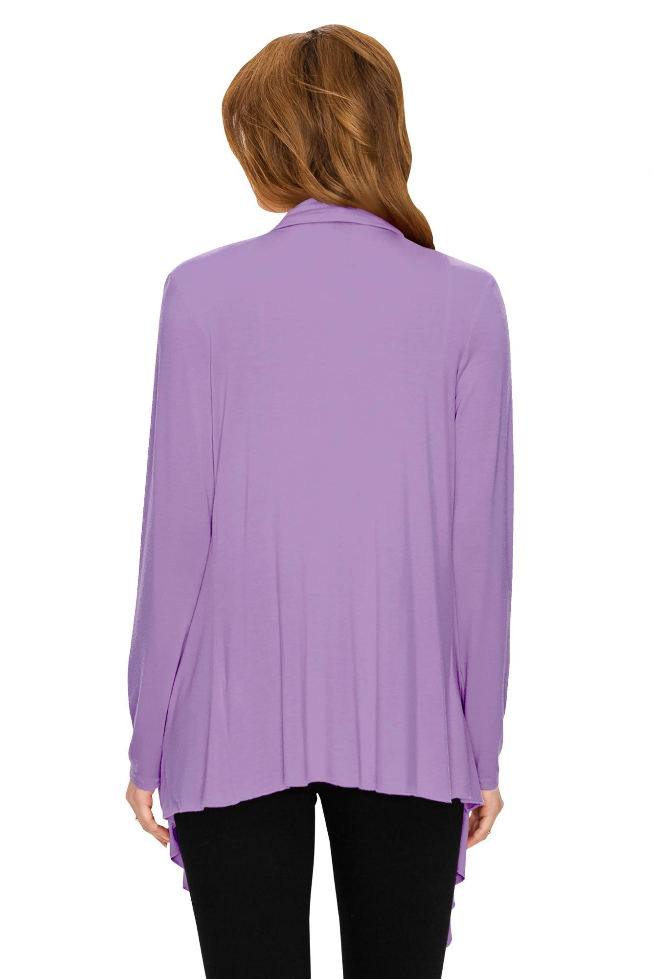 Women's Drape Front Open Cardigan Daily Haute