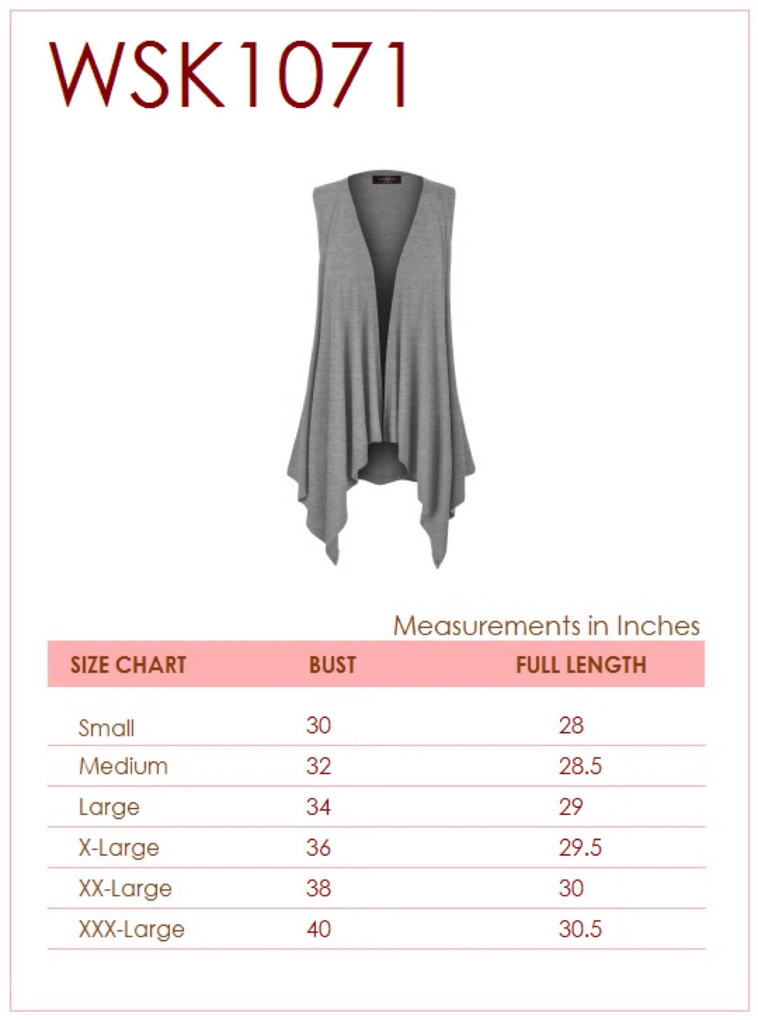 Women's Lightweight Sleeveless Solid Open Front Drape Vest Cardigan Daily Haute