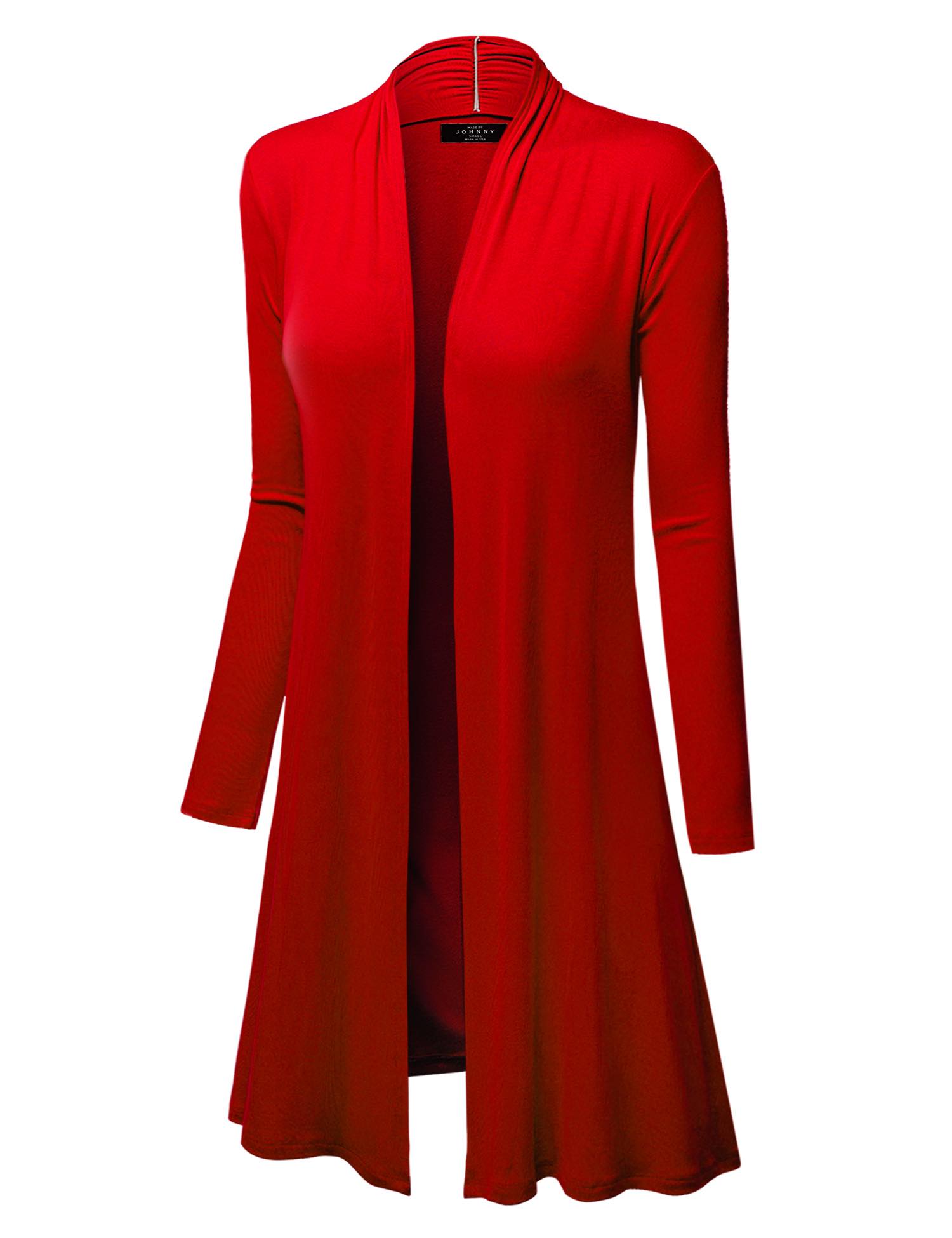 Women's Long Sleeve Open Front Long Cardigan Daily Haute