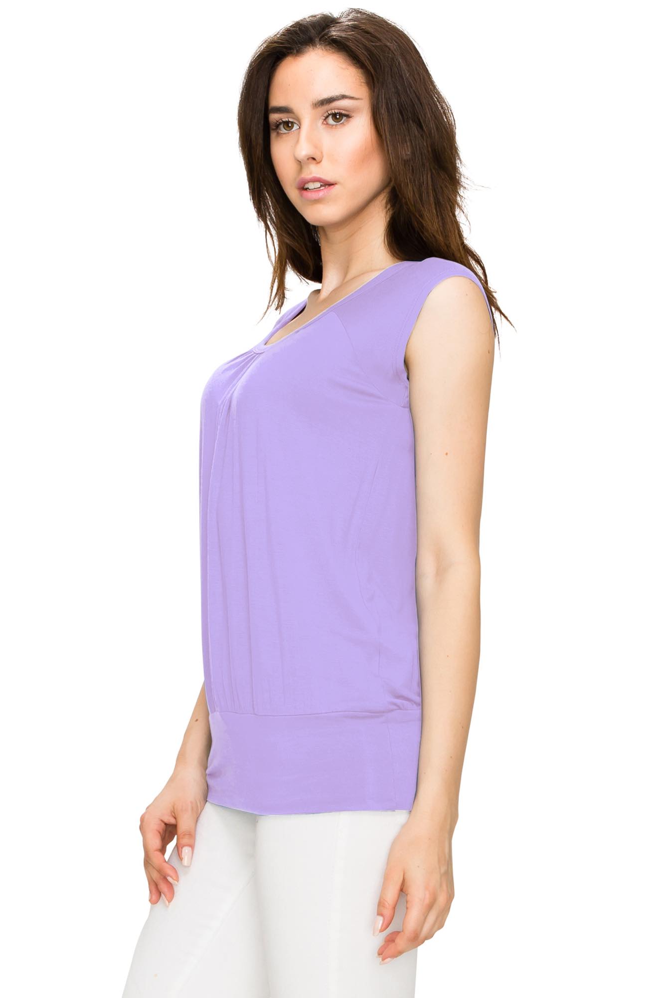 Women's Scoop Neck Short Sleeve Top Daily Haute