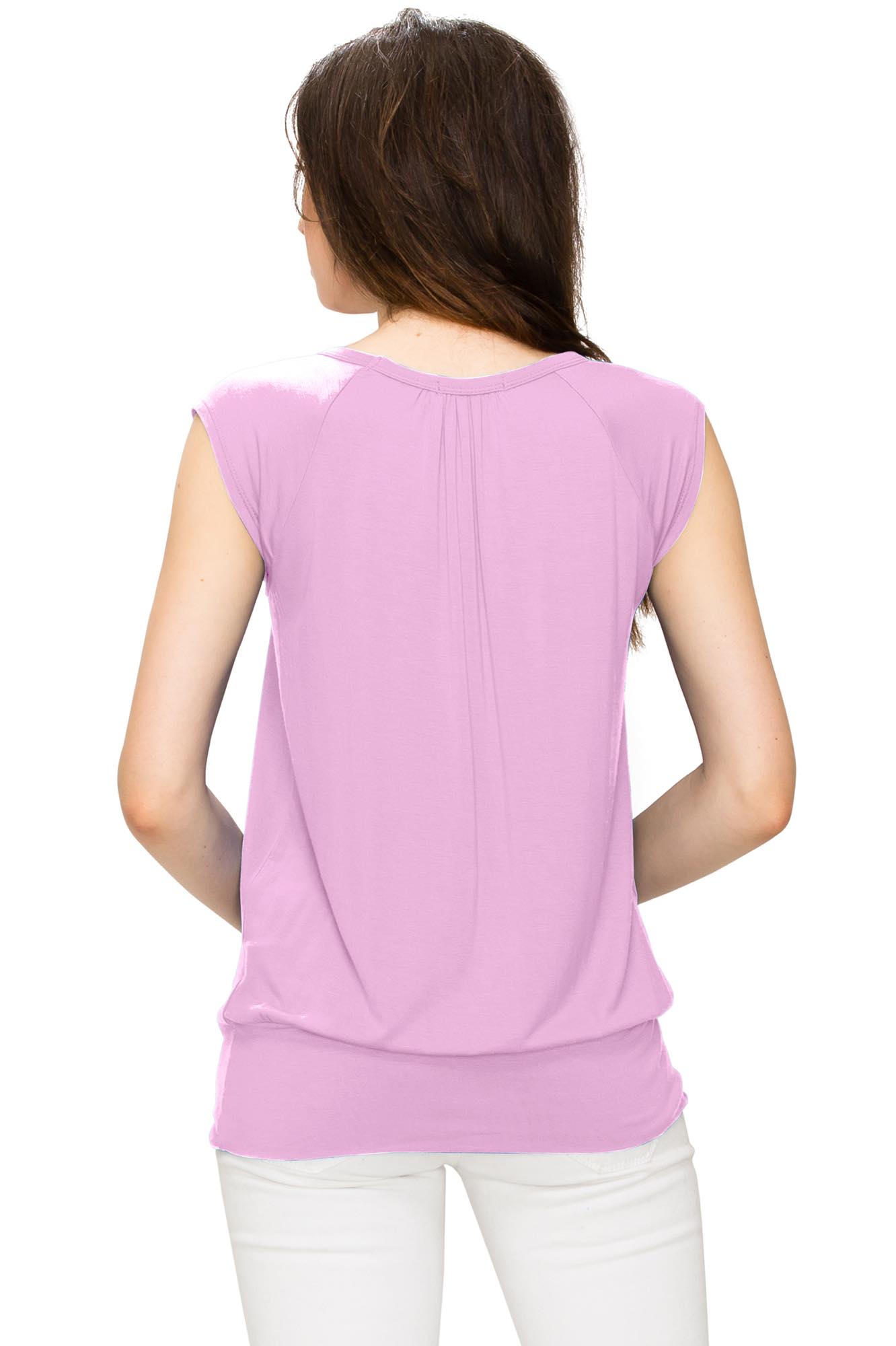 Women's Scoop Neck Short Sleeve Top Daily Haute