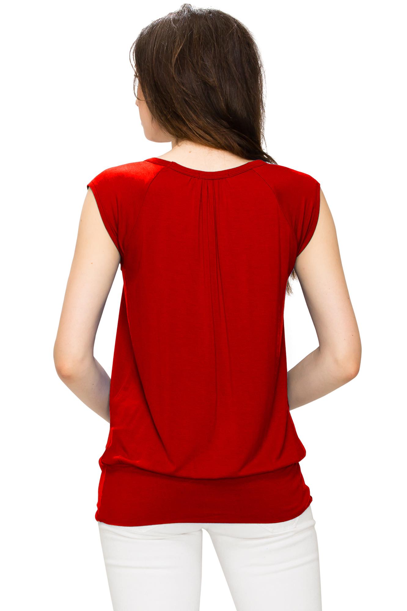 Women's Scoop Neck Short Sleeve Top Daily Haute