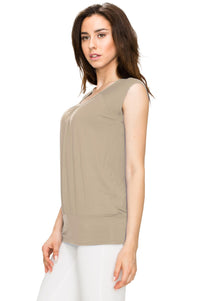 Women's Scoop Neck Short Sleeve Top Daily Haute