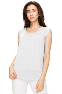 Women's Scoop Neck Short Sleeve Top Daily Haute