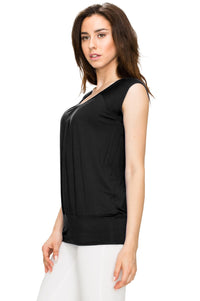 Women's Scoop Neck Short Sleeve Top Daily Haute