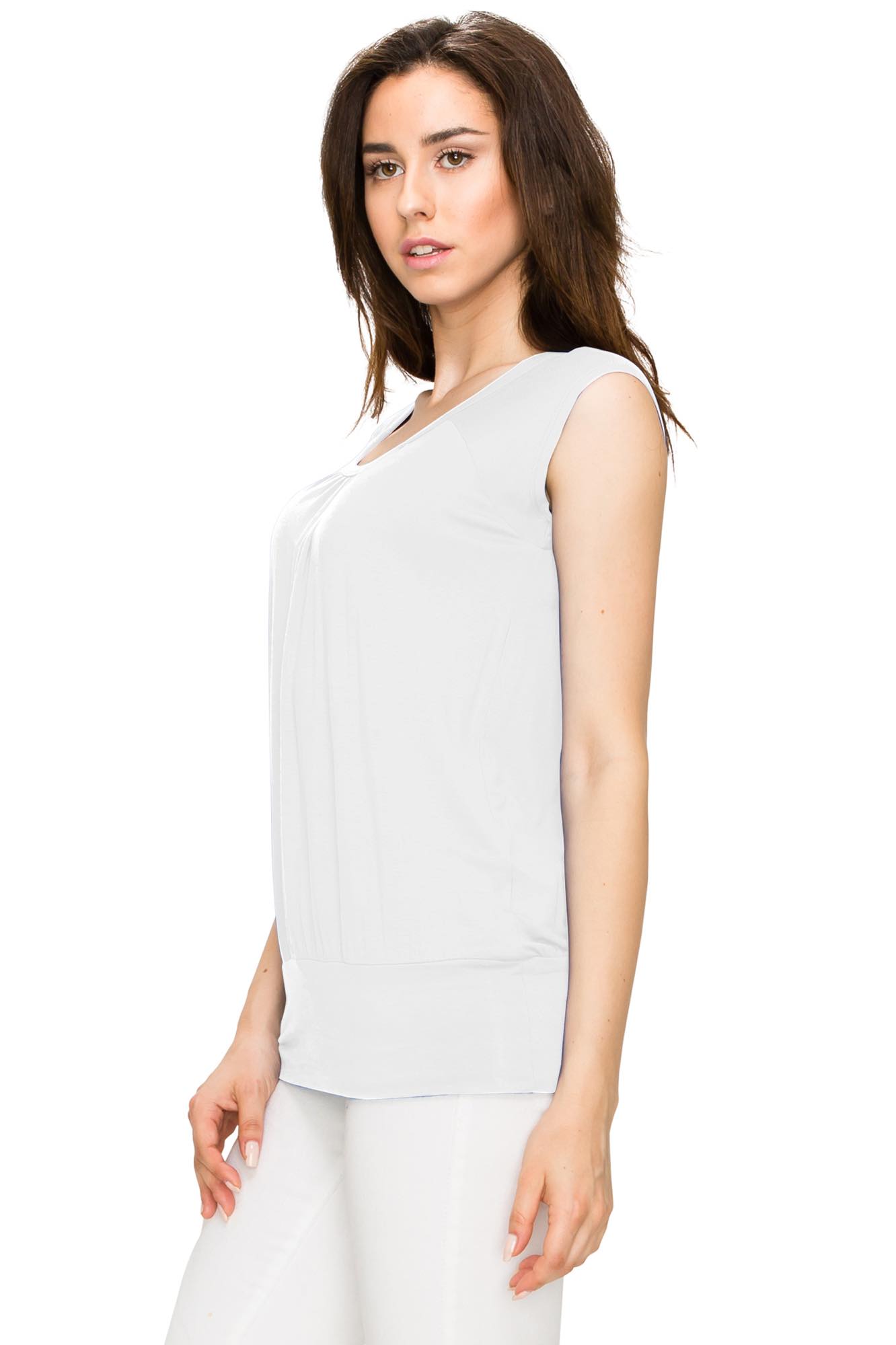 Women's Scoop Neck Short Sleeve Top Daily Haute