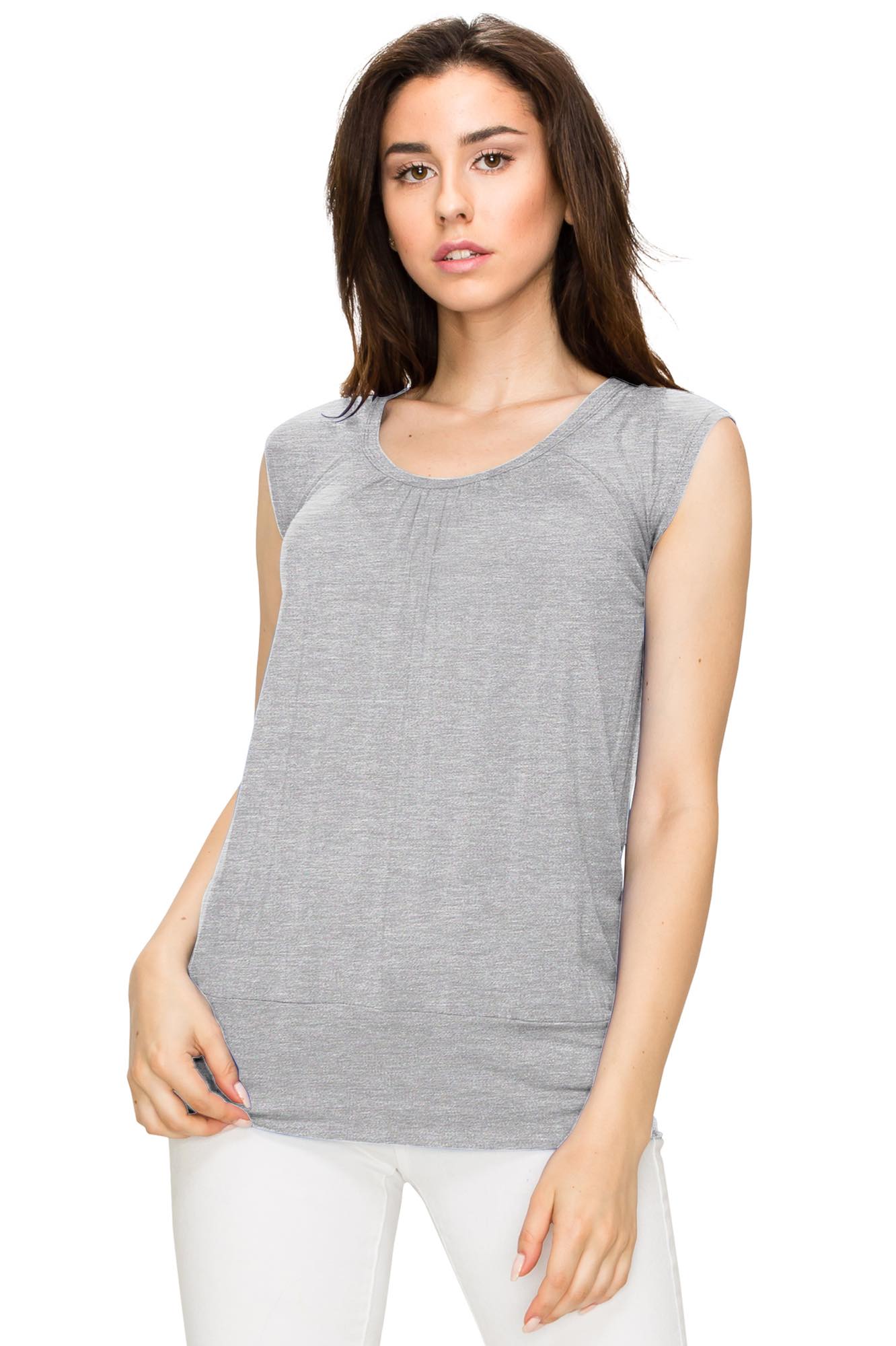 Women's Scoop Neck Short Sleeve Top Daily Haute